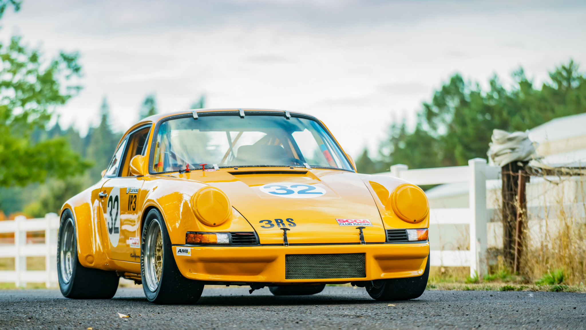 Old Porsche 911 Race Car