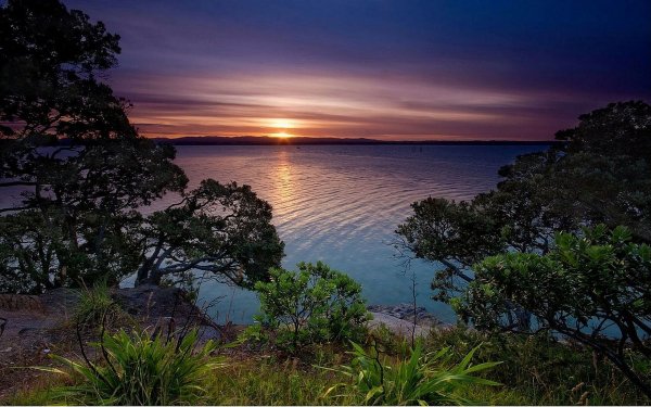 Earth - sunset Wallpapers and Backgrounds