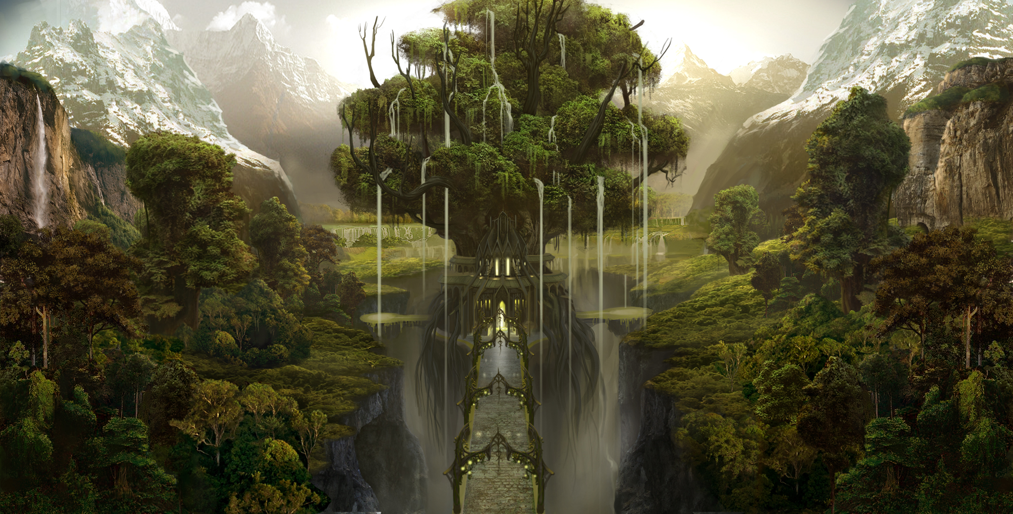 Fantasy - Landscape  Wallpaper