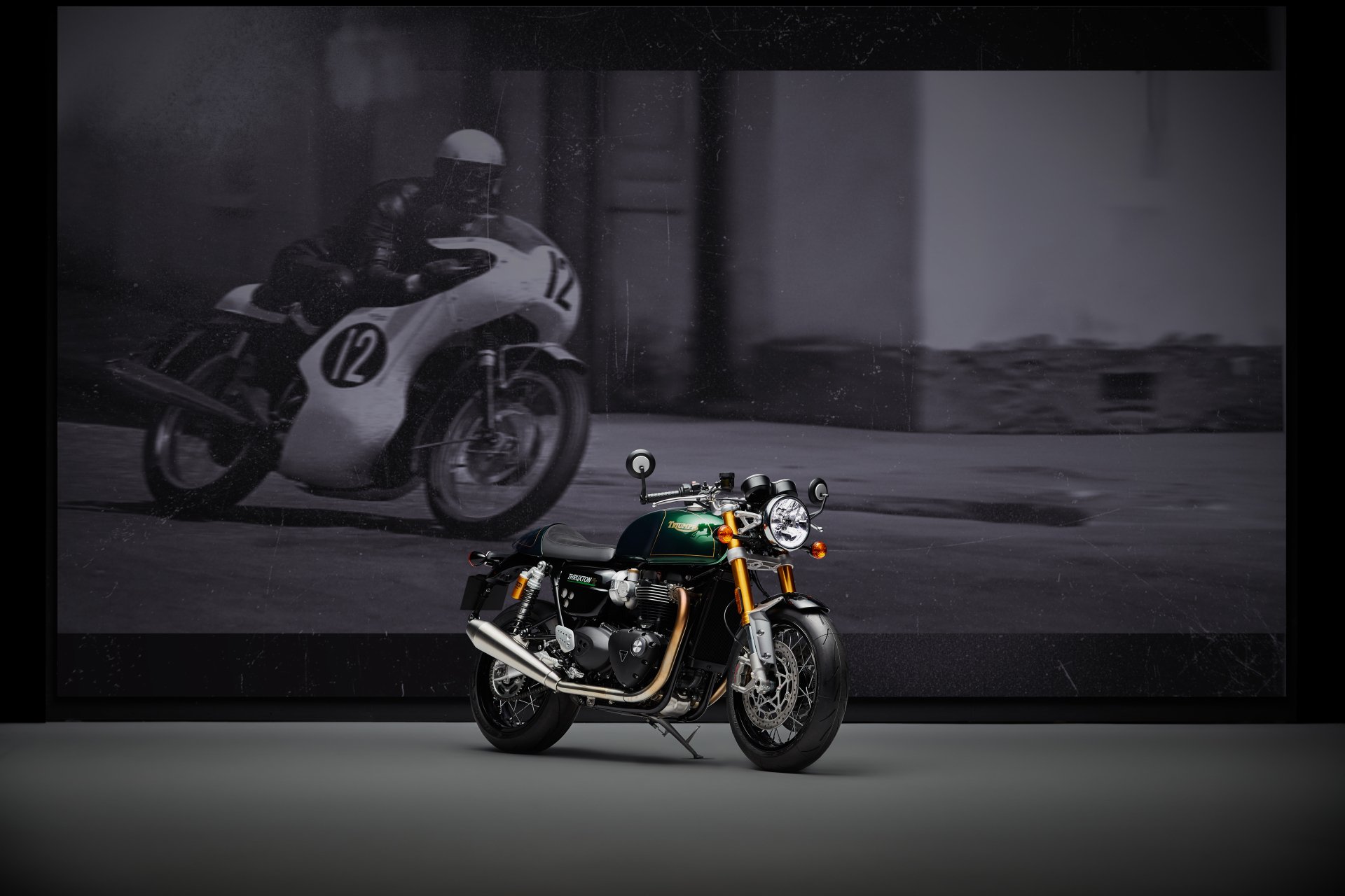 Triumph Thruxton Final Edition Hd Wallpaper Classic Racing Heritage