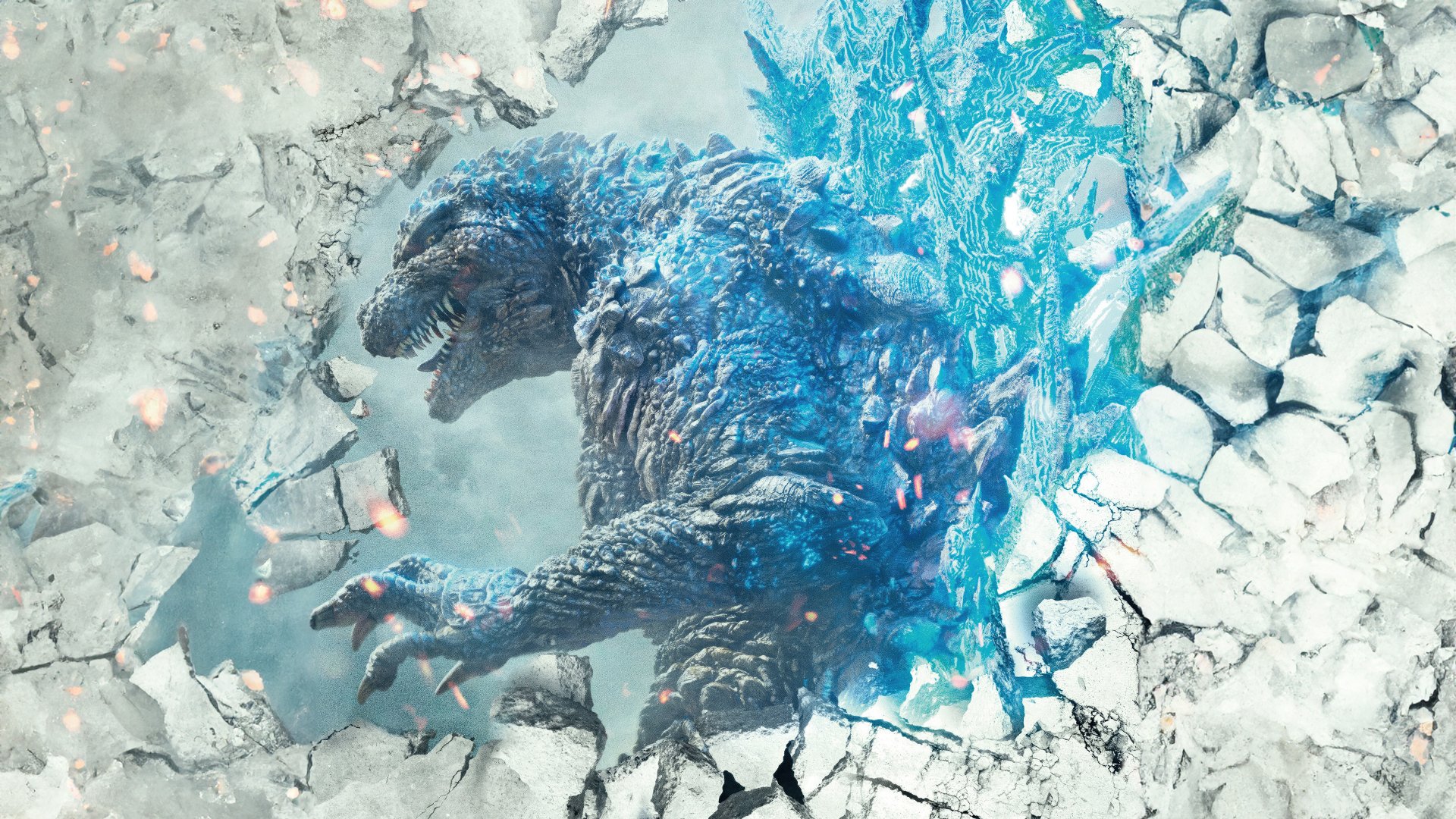 Ice Fury Godzilla Hd Wallpaper