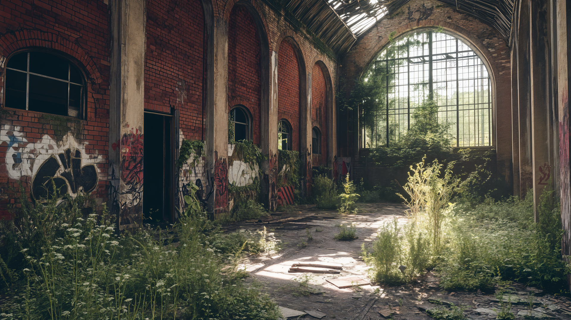 Serenity In Ruins Abandoned Building K Ultra Hd Wallpaper By Robokoboto