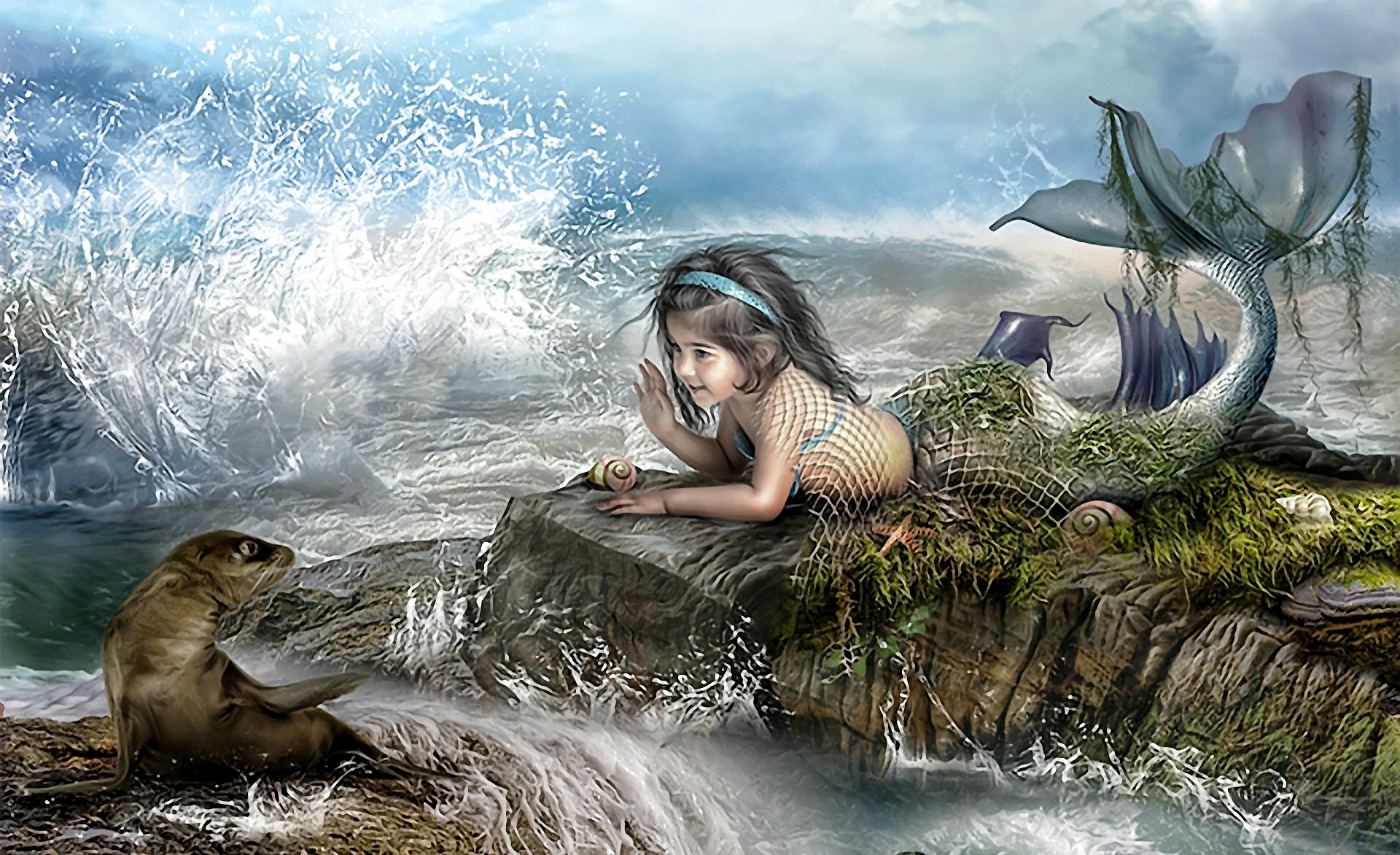 134 Mermaid Hd Wallpapers Backgrounds Wallpaper Abyss