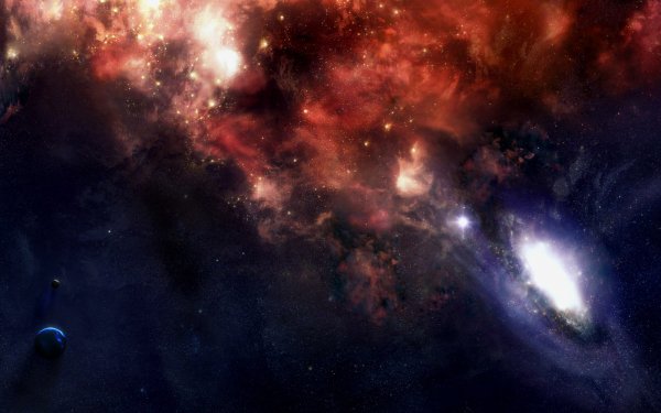 Sci Fi Galaxy Wallpaper