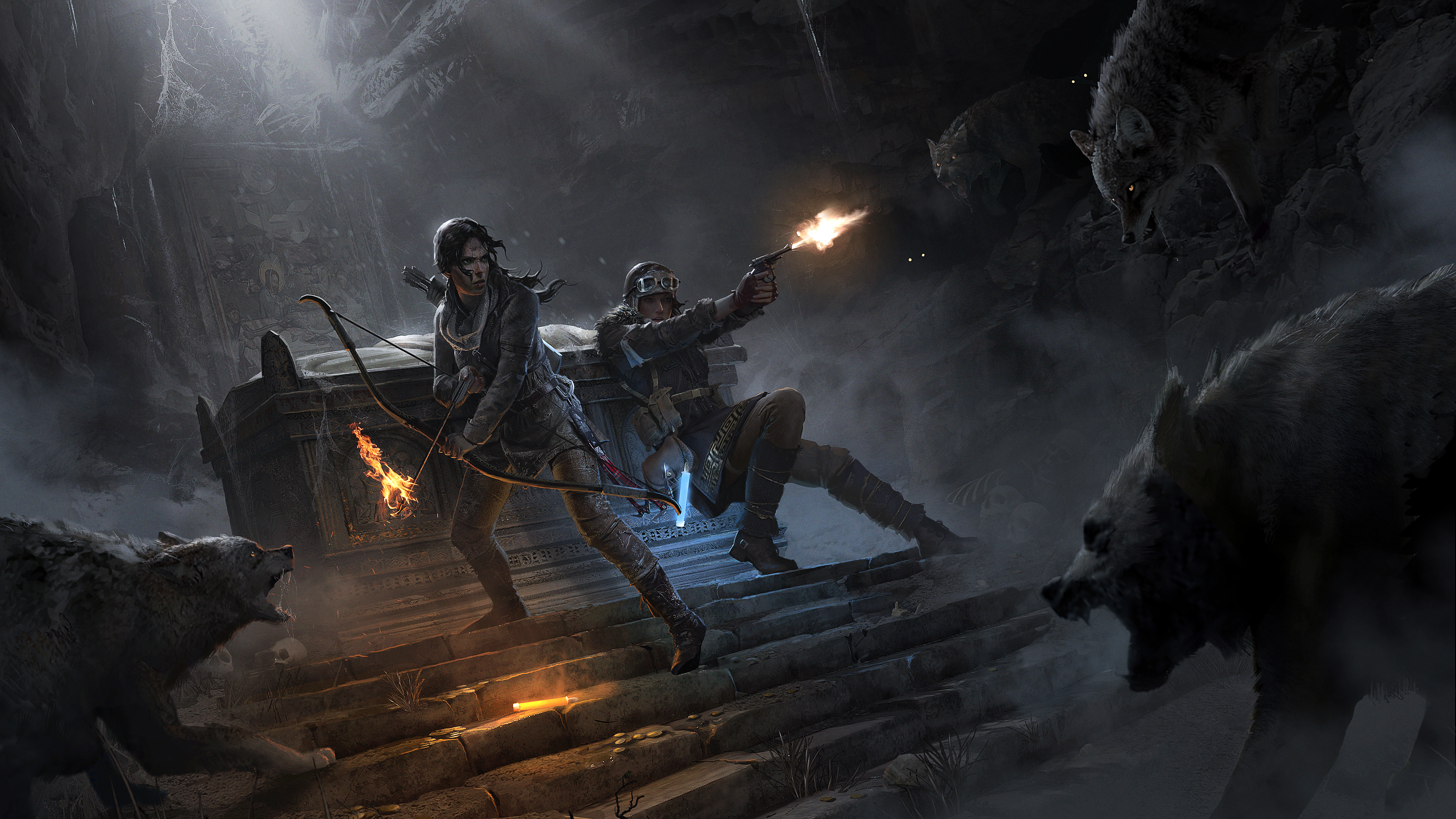 Video Game Rise Of The Tomb Raider K Ultra Hd Wallpaper