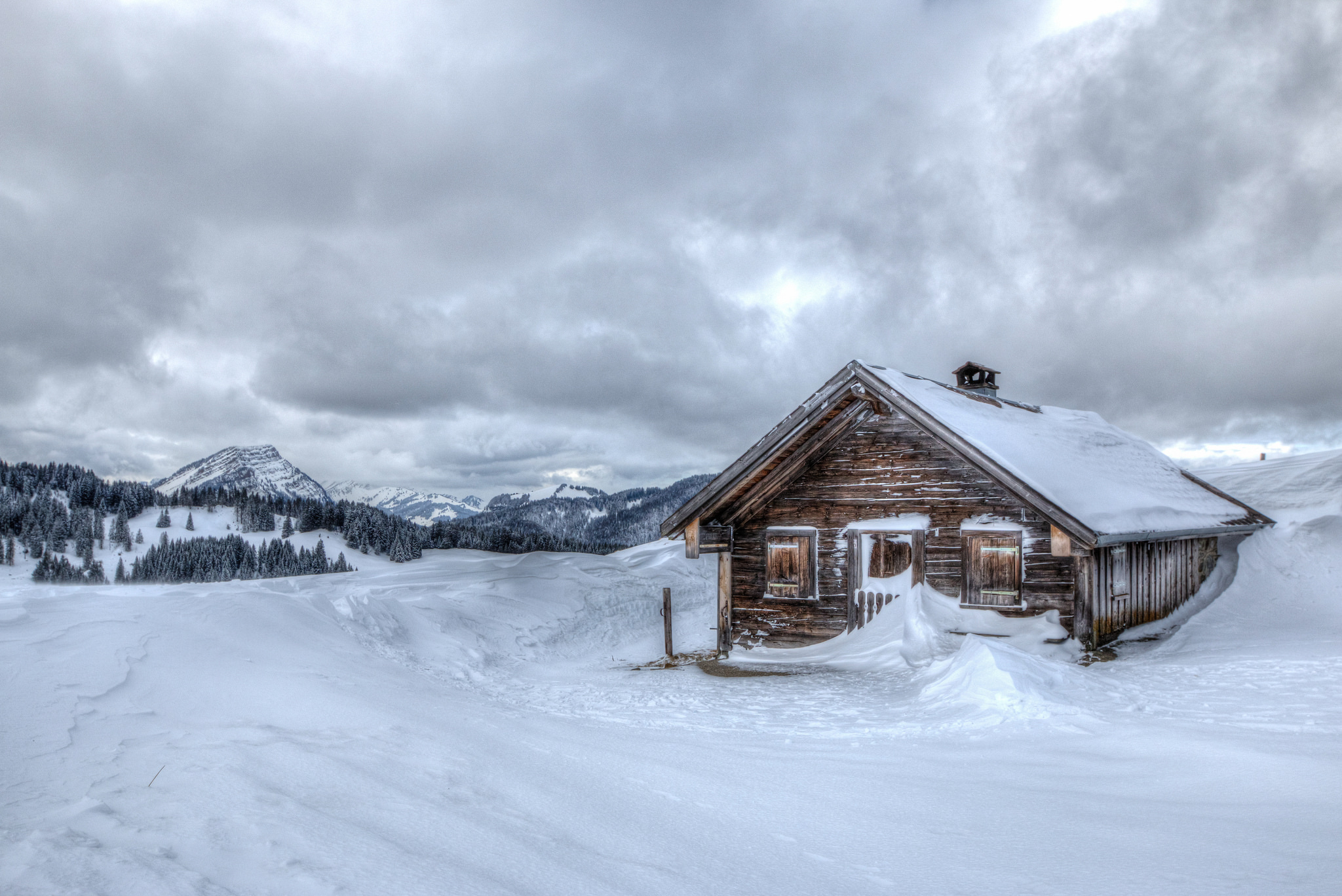 Ski cabin pictures