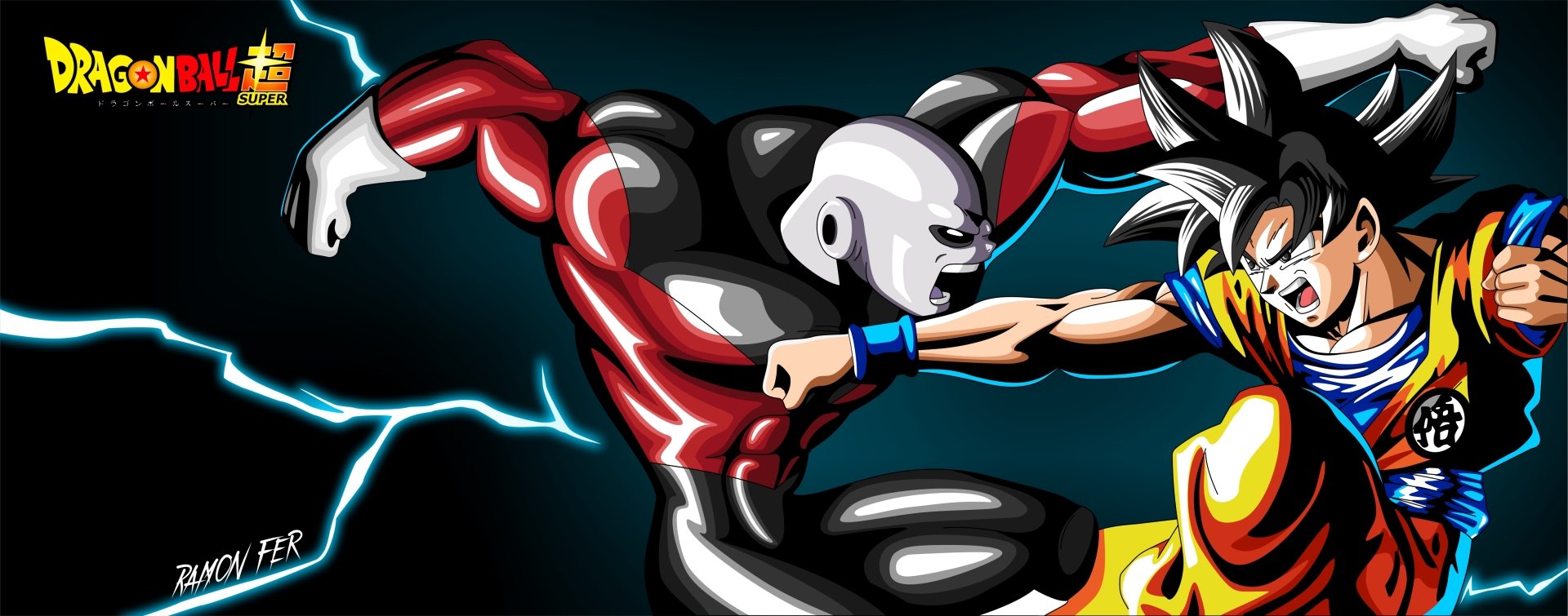 Epic Showdown Jiren Vs Goku HD Wallpaper By Ramon Ferreira