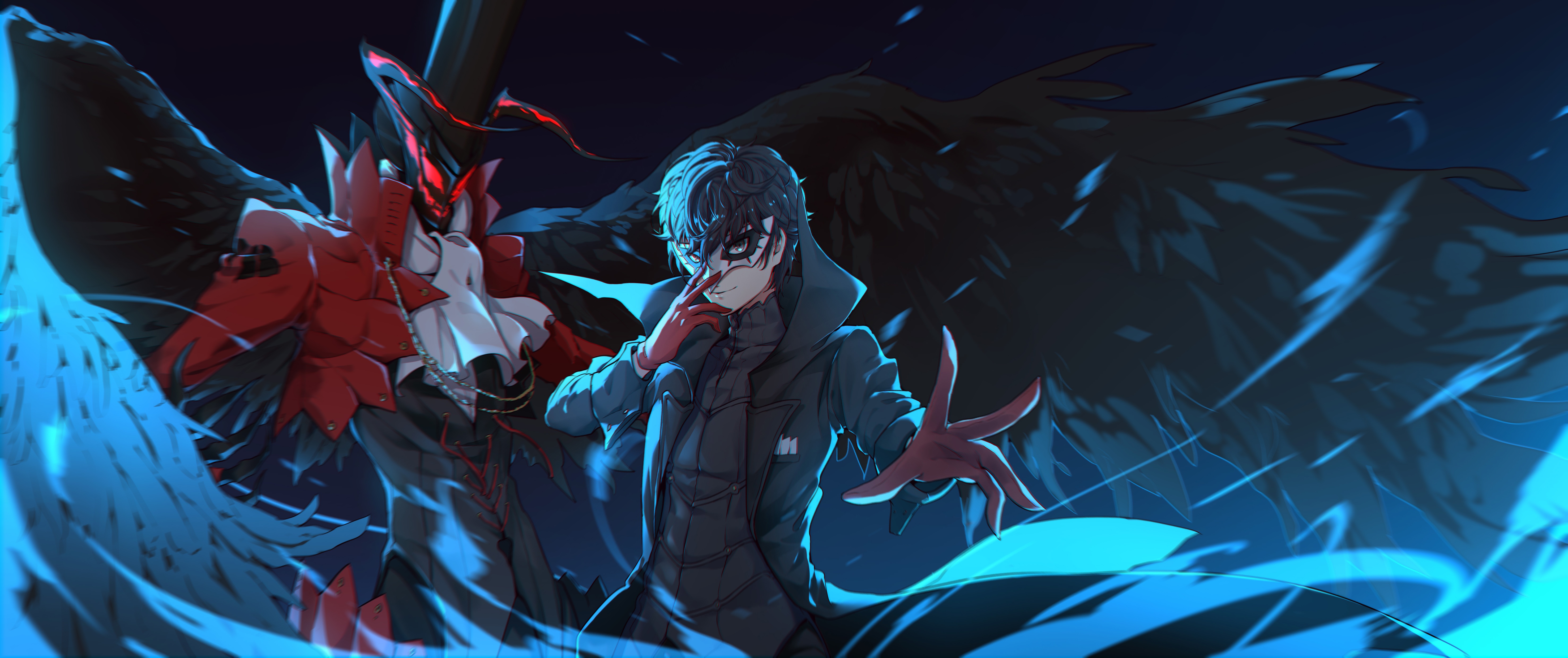 Persona 5: The Animation 4k Ultra HD Wallpaper by Yumuto