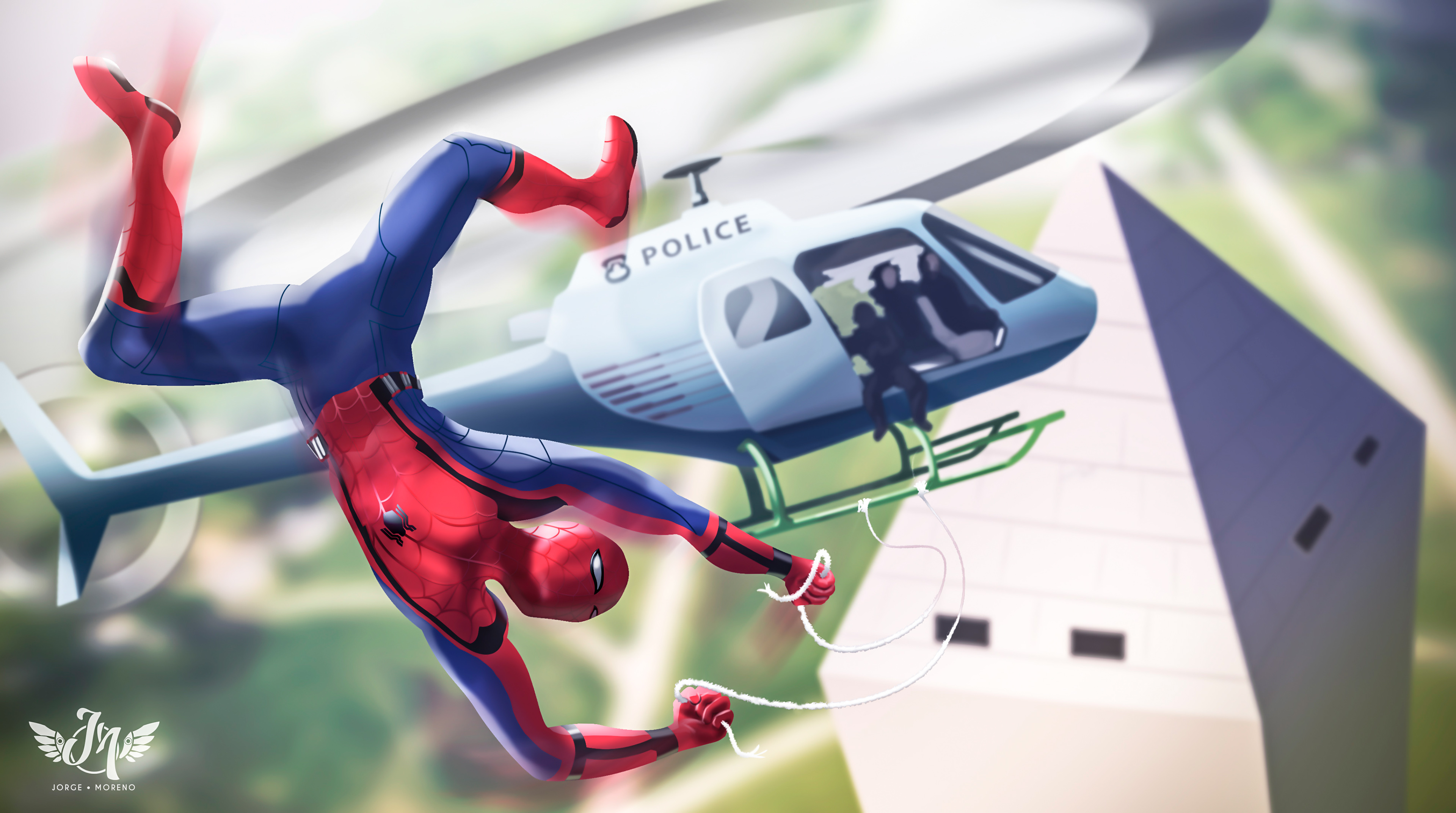 Spider-Man HD Wallpaper by Jorge Moreno