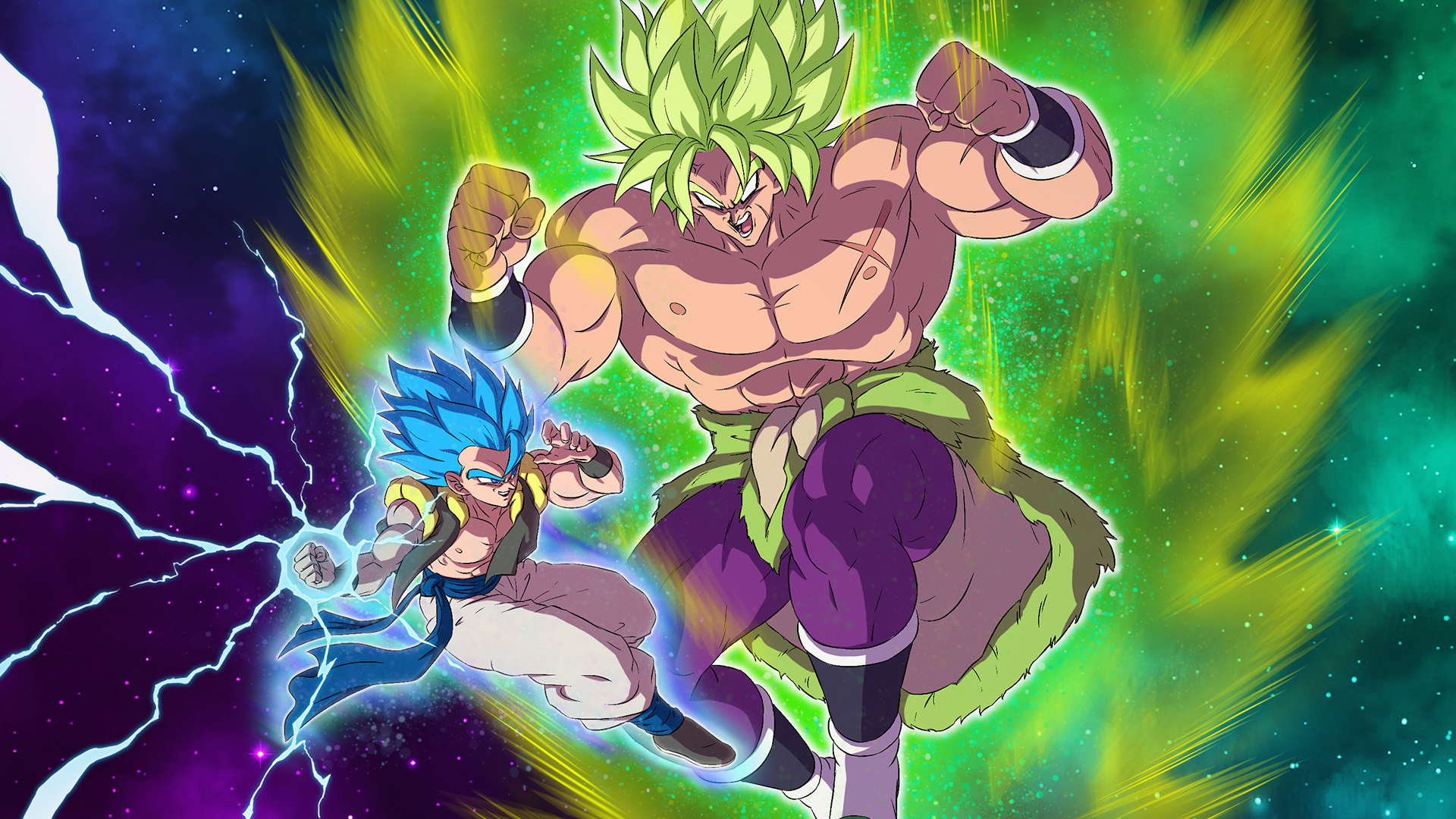 Your wish is my command Here is Vegito Versus Broly Wallpaper edit   rDBZDokkanBattle