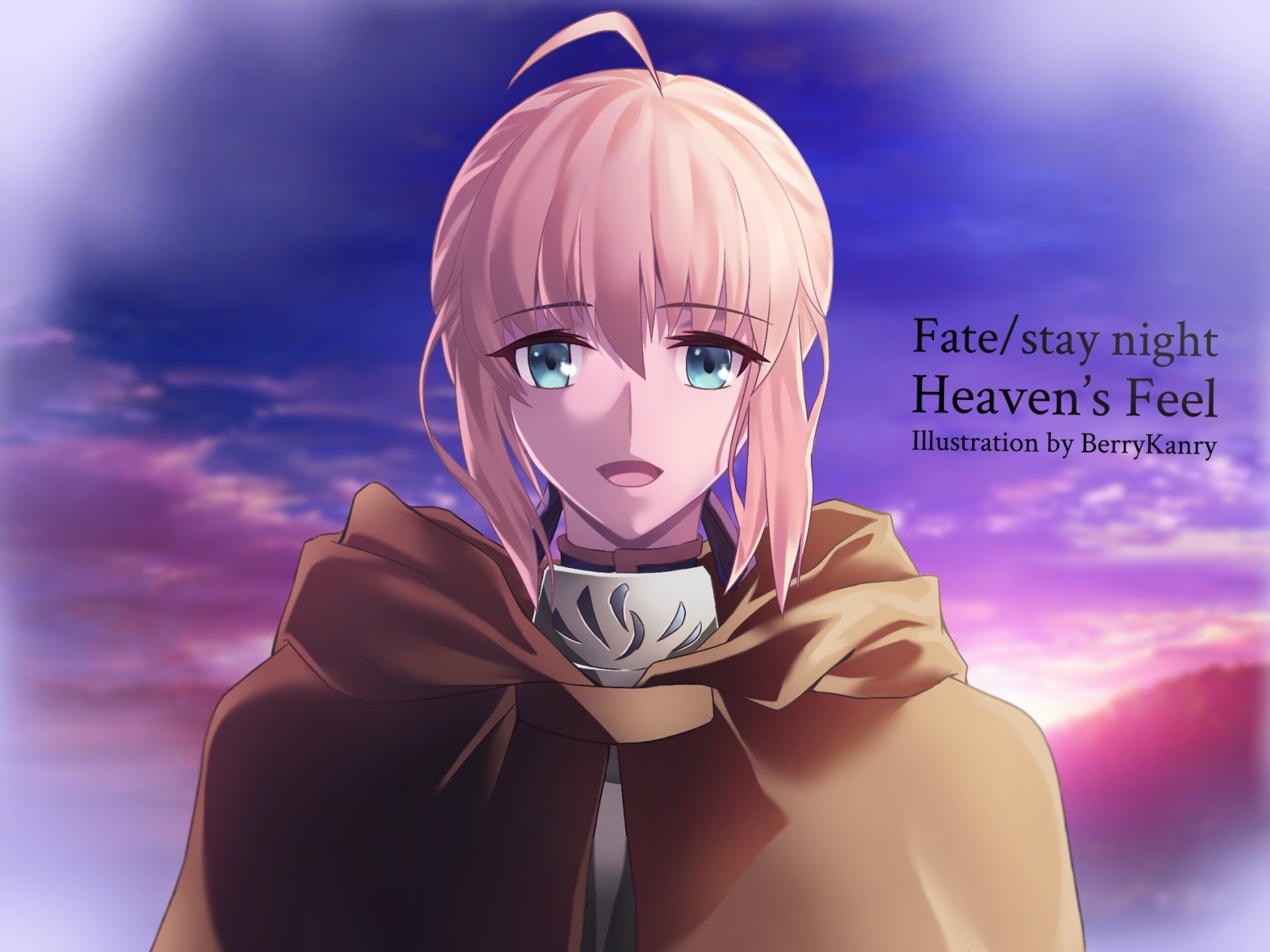 Download Artoria Pendragon Saber (Fate Series) Anime Fate/stay Night Movie: Heaven's Feel HD Wallpaper by berrykanry