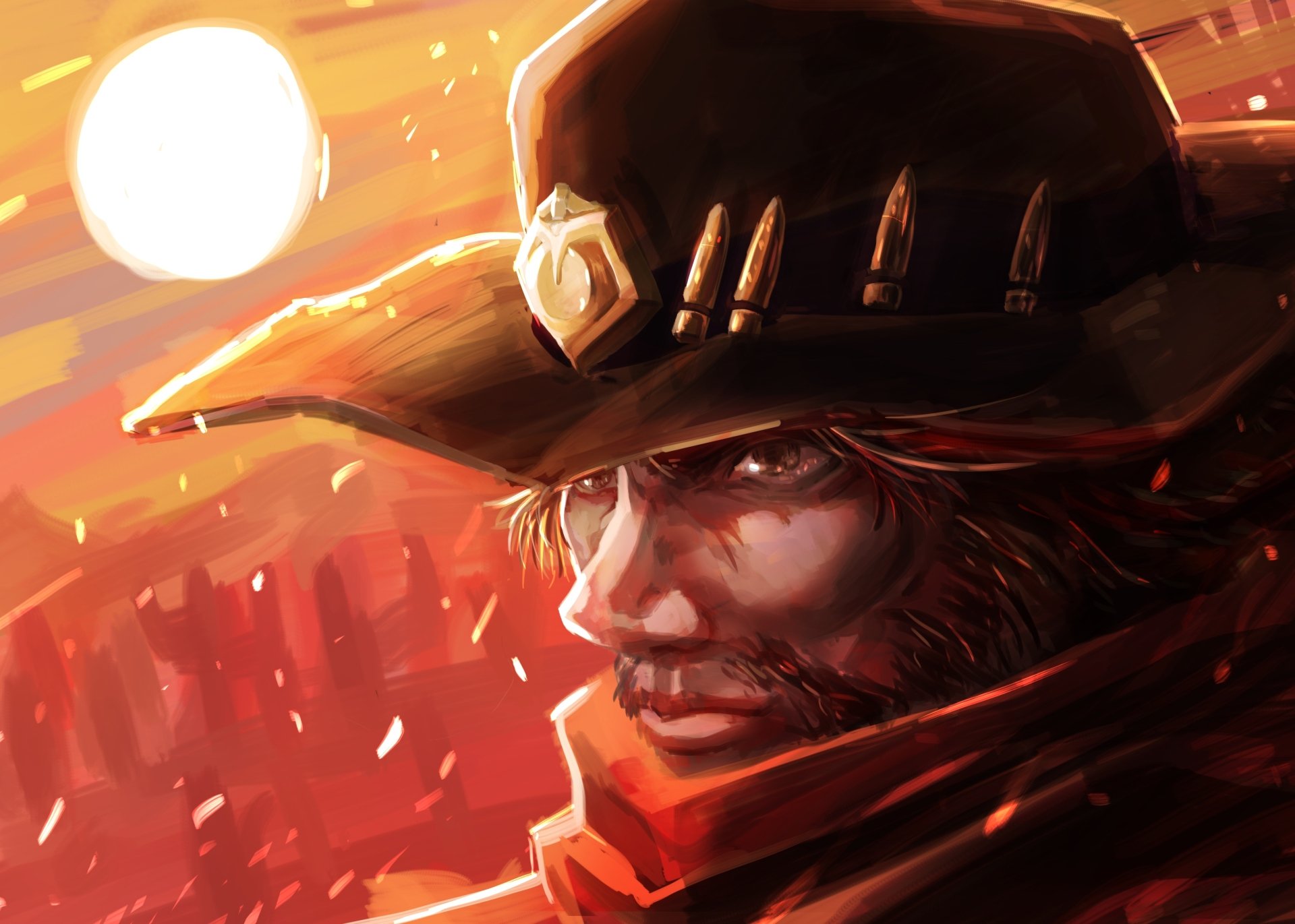 Download McCree (Overwatch) Video Game Overwatch HD Wallpaper by ArkerXx