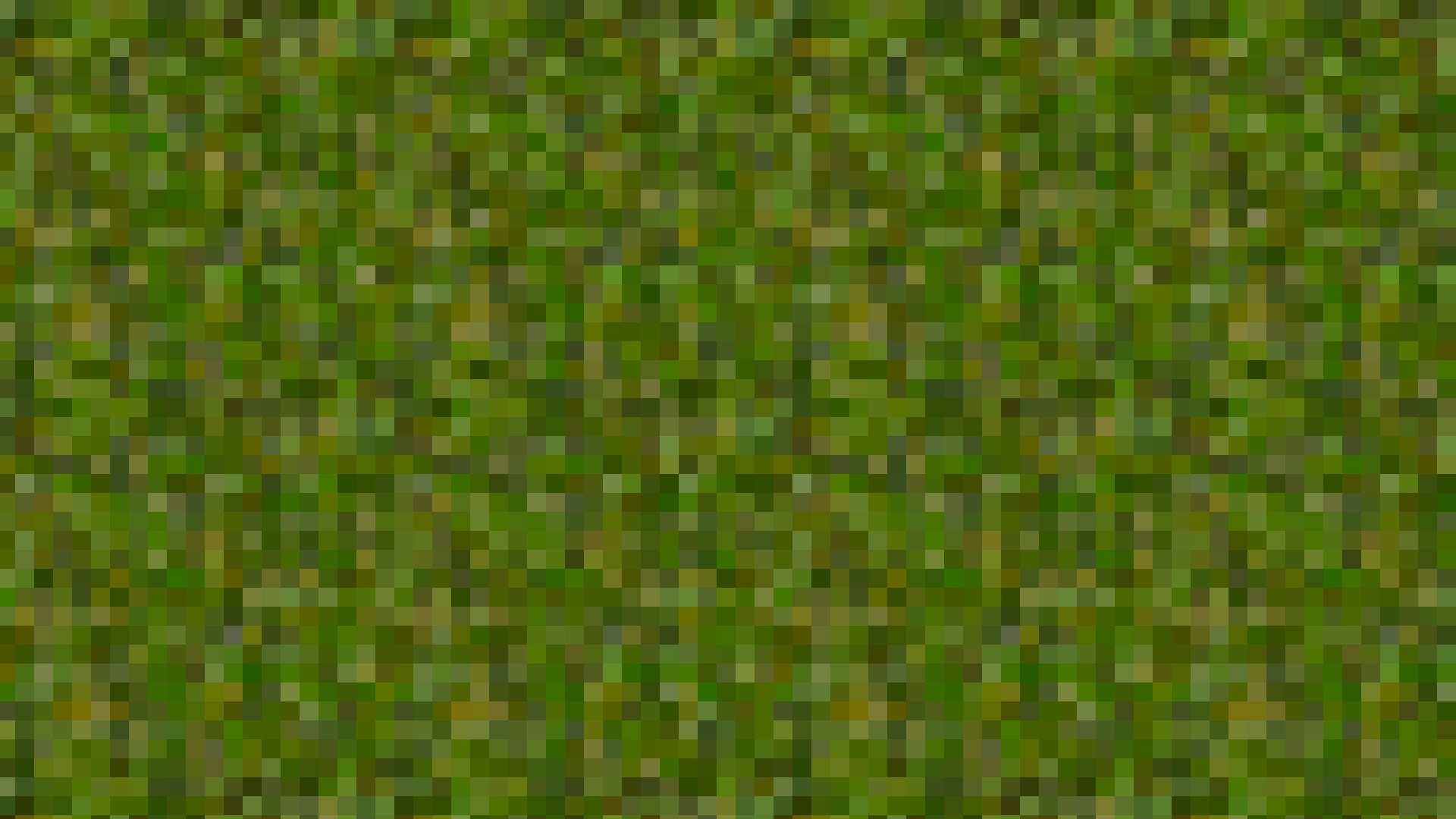 Pixel Art Green Wallpaper