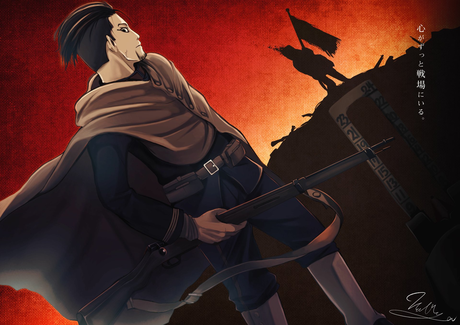 Download Ogata Hyakunosuke Anime Golden Kamuy 4k Ultra HD Wallpaper