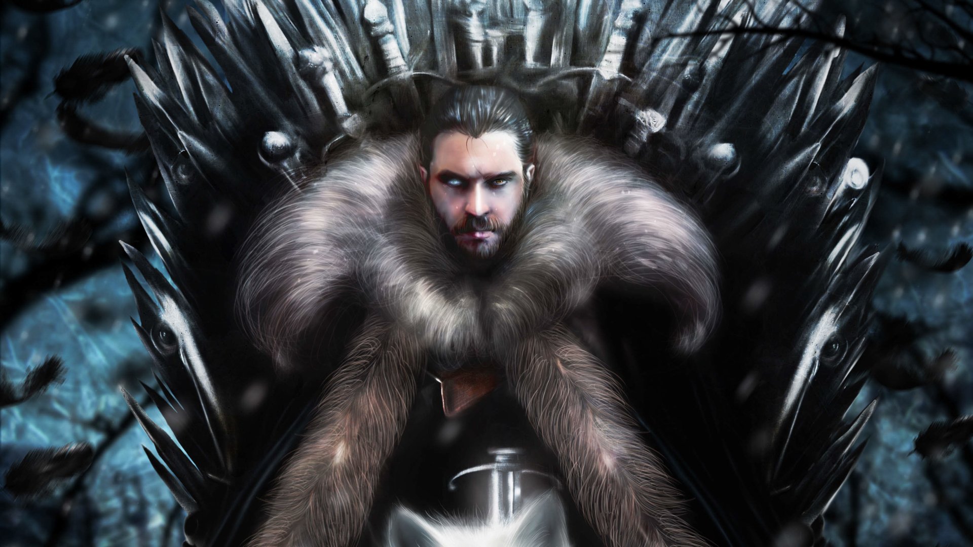 Download Jon Snow TV Show Game Of Thrones HD Wallpaper by Carolina López Tello Araiza