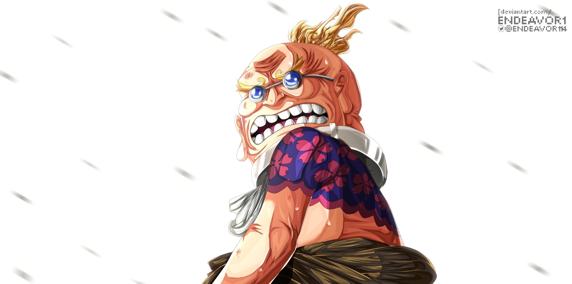 Download Hyogoro (One Piece) Anime One Piece HD Wallpaper by ENDEAVOR1