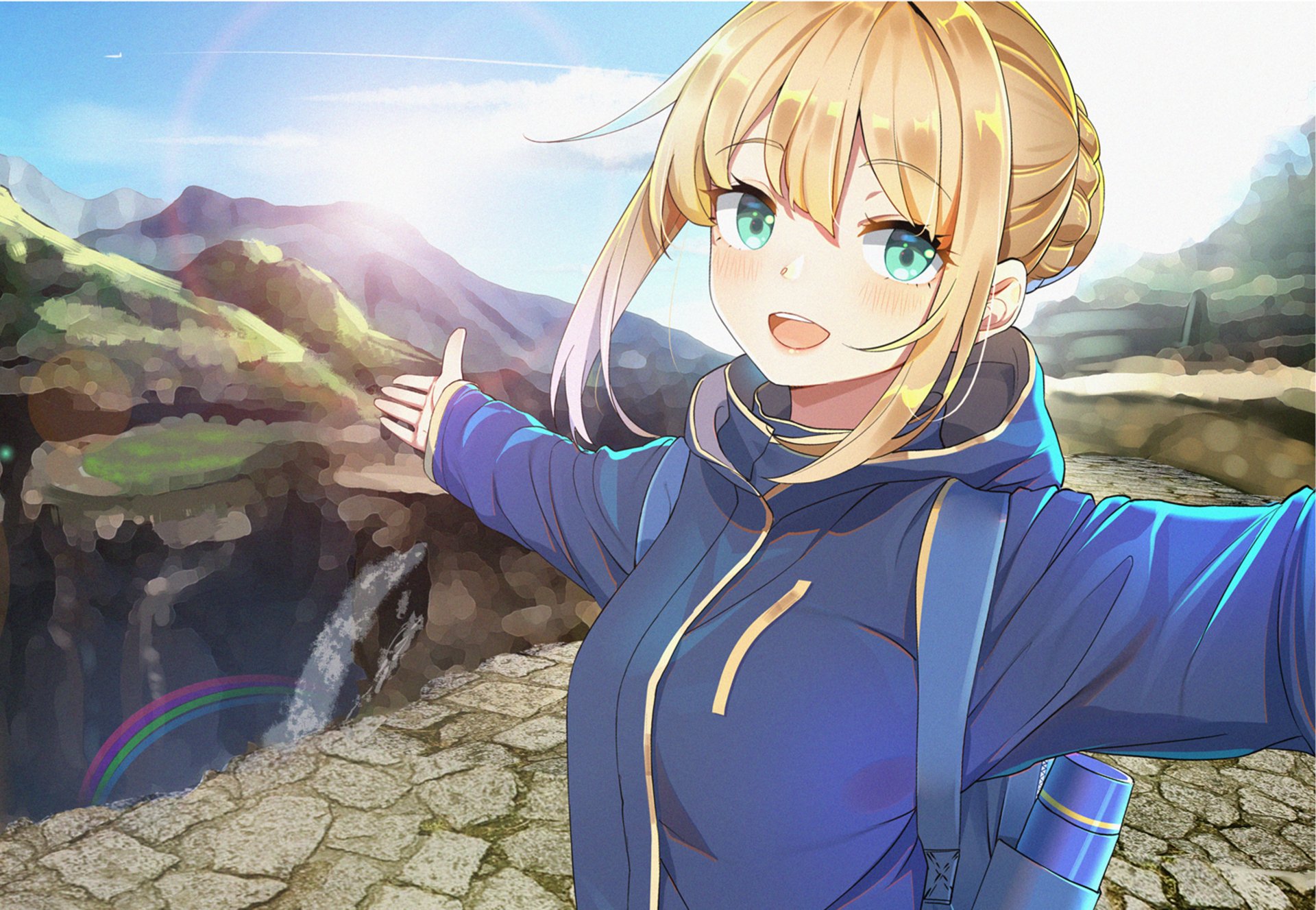 Download Saber (Fate Series) Anime Fate/Stay Night HD Wallpaper by 白空