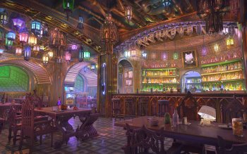 Cover full page - Fantasy Tavern - RPG Stock Art - Dungeon Influence Art |  DriveThruRPG.com