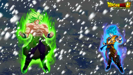  Goku vs Broly by skills2800