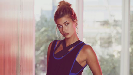Celebrity Hailey Baldwin HD Desktop Wallpaper | Background Image