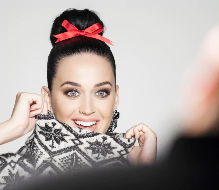  Katy Perry for H&amp;M's Holiday Campaign, 2015