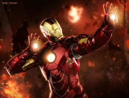 figurine toy movie Iron Man HD Desktop Wallpaper | Background Image