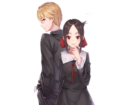  Kaguya and Miyuki by zttar