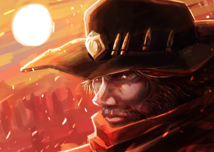 McCree (Overwatch) video game Overwatch HD Desktop Wallpaper | Background Image