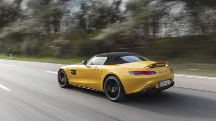 supercar yellow car car Mercedes-AMG Mercedes-AMG GT vehicle Mercedes-AMG GT S HD Desktop Wallpaper | Background Image