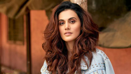 brown eyes brunette face Indian actress woman Taapsee Pannu HD Desktop Wallpaper | Background Image