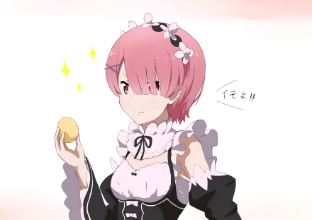 Ram (Re:ZERO) Anime Re:Zero - Starting Life in Another World HD Desktop Wallpaper | Background Image