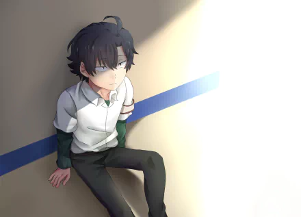 Hachiman Hikigaya Anime My Teen Romantic Comedy SNAFU HD Desktop Wallpaper | Background Image