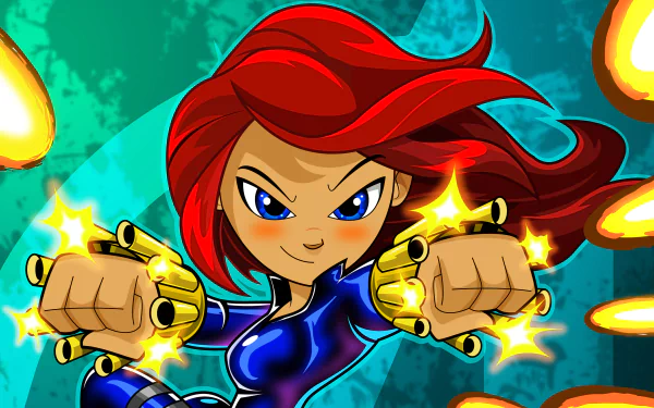 blue eyes red hair Comic Black Widow HD Desktop Wallpaper | Background Image
