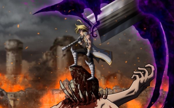 Anime The Seven Deadly Sins Meliodas Demon King HD Wallpaper | Background Image