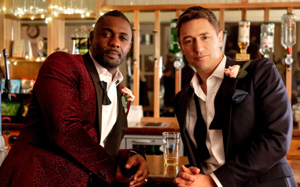 J. J. Feild Idris Elba TV Show Turn Up Charlie HD Desktop Wallpaper | Background Image