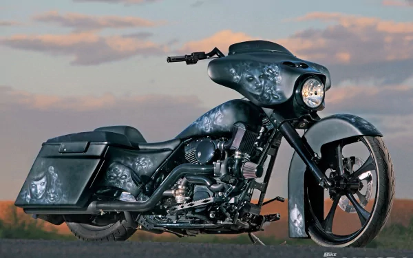 vehicle Harley-Davidson Street Glide HD Desktop Wallpaper | Background Image