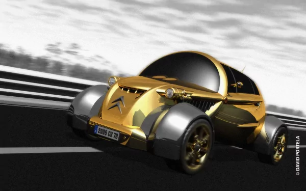 vehicle Citroën 2 CV HD Desktop Wallpaper | Background Image