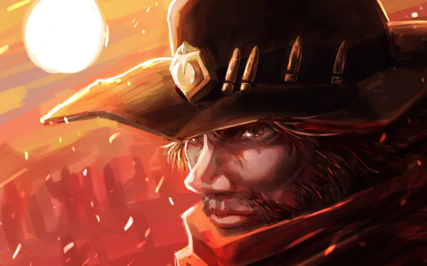 McCree (Overwatch) video game Overwatch HD Desktop Wallpaper | Background Image