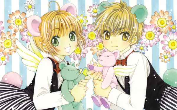 Syaoran Li Sakura Kinomoto Anime Cardcaptor Sakura HD Desktop Wallpaper | Background Image