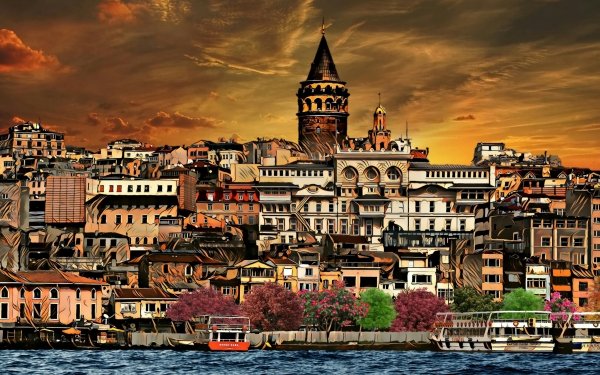 İstanbul 4k Ultra HD Duvar kağıdı | Arka plan | 3840x2160 | ID:473269