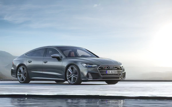 silver car car Audi vehicle Audi S7 HD Desktop Wallpaper | Background Image