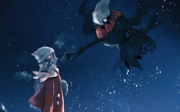 Darkrai (Pokémon) Dawn (Pokémon) video game Pokémon: Diamond and Pearl HD Desktop Wallpaper | Background Image