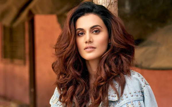 brown eyes brunette face Indian actress woman Taapsee Pannu HD Desktop Wallpaper | Background Image