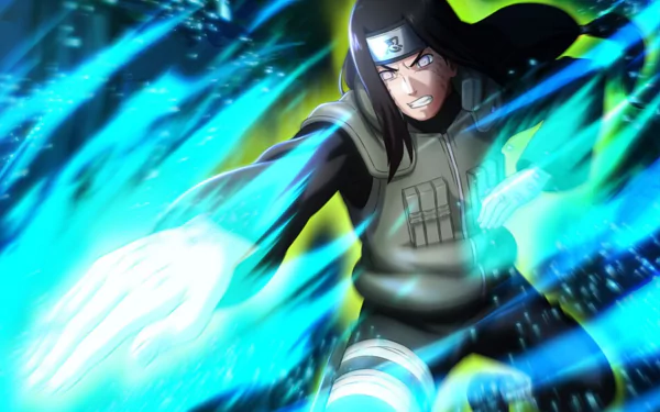 Neji Hyūga Anime Naruto Byakugan (Naruto) HD Desktop Wallpaper | Background Image