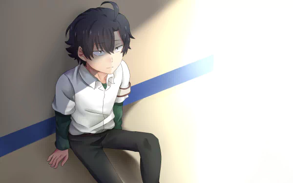 Hachiman Hikigaya Anime My Teen Romantic Comedy SNAFU HD Desktop Wallpaper | Background Image