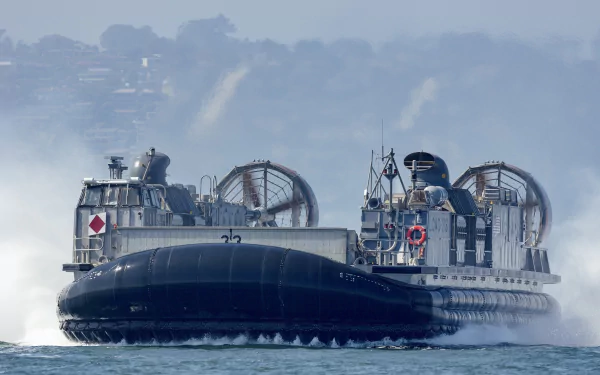 military hovercraft HD Desktop Wallpaper | Background Image