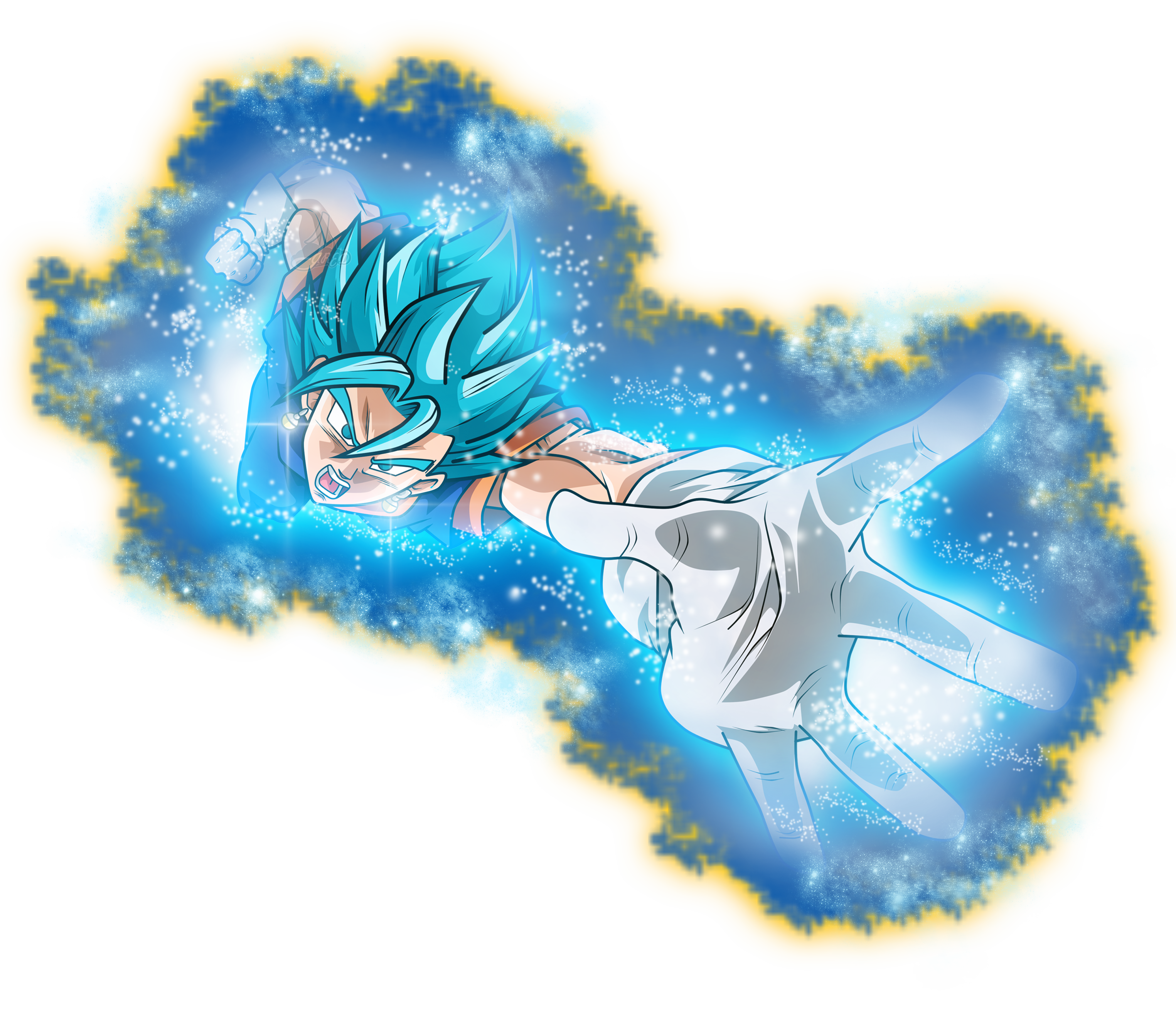 Vegetto Blue by jaredsongohan