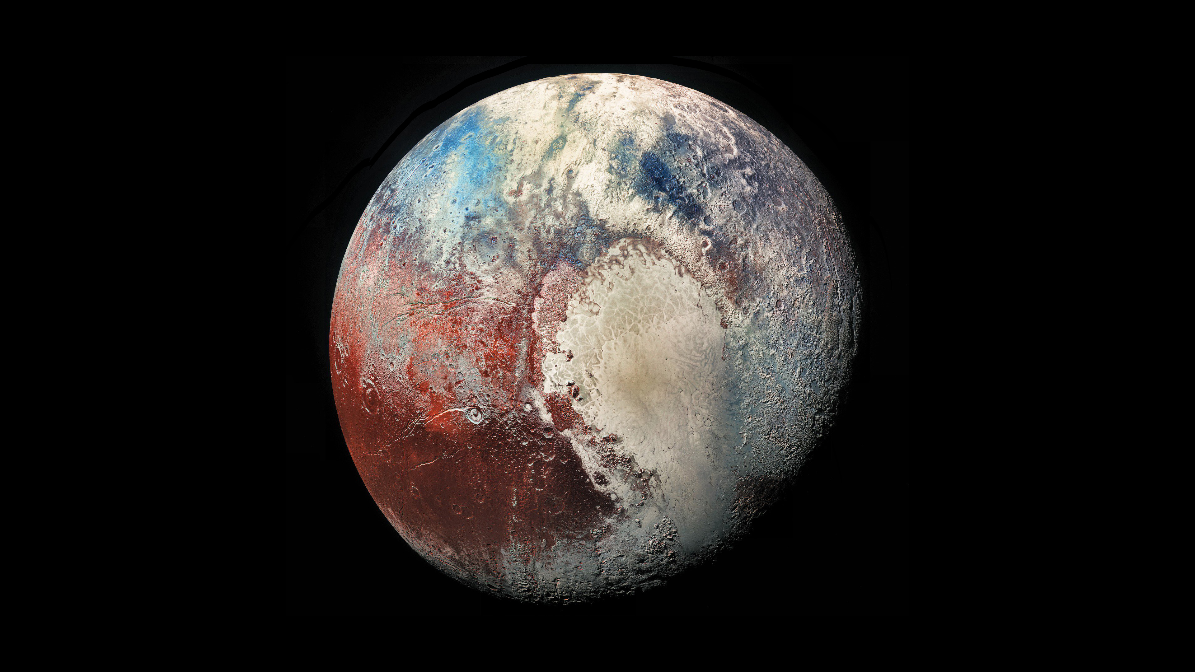 Sci Fi Pluto HD Wallpaper | Background Image