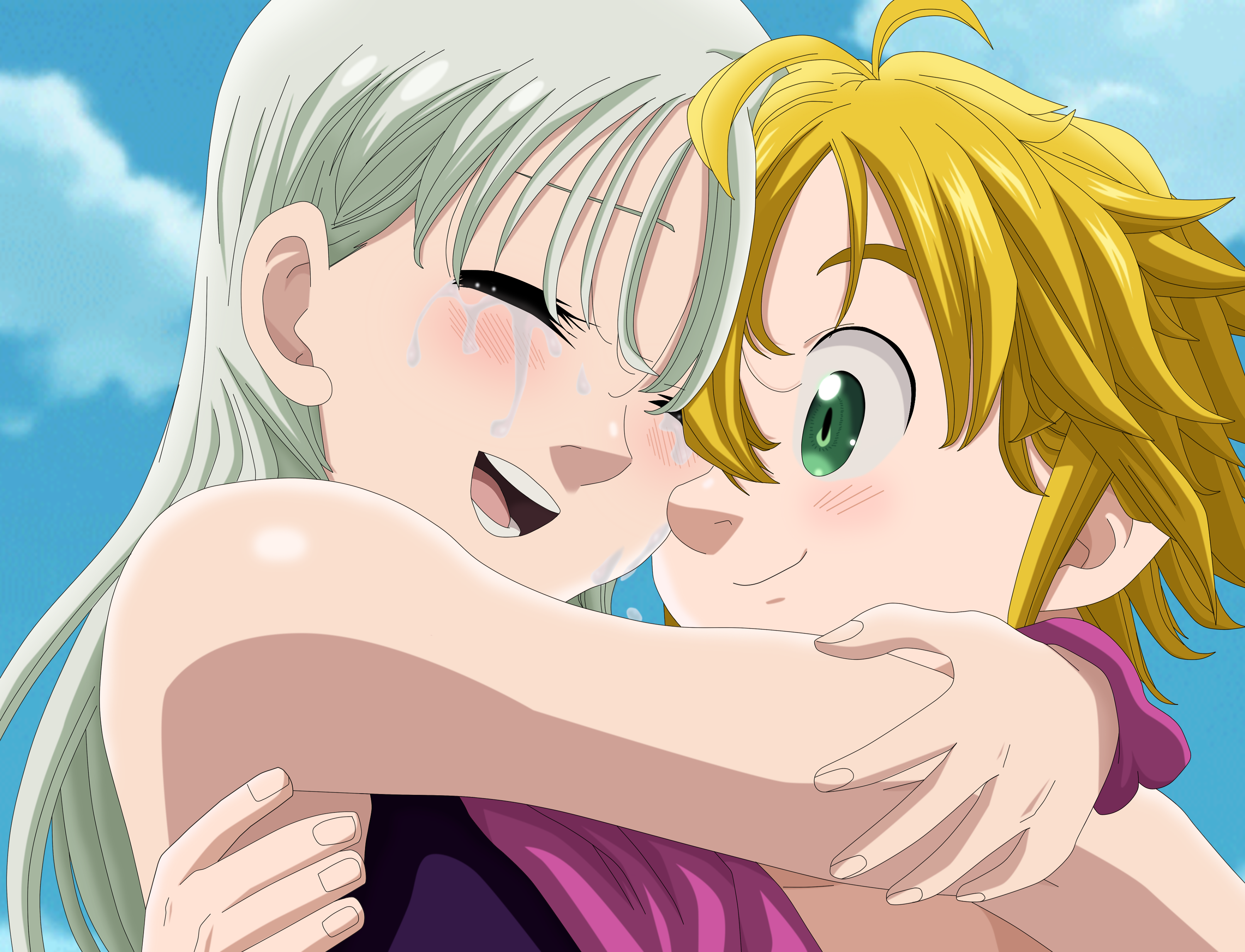 Download Elizabeth Liones Meliodas (The Seven Deadly Sins) Anime The