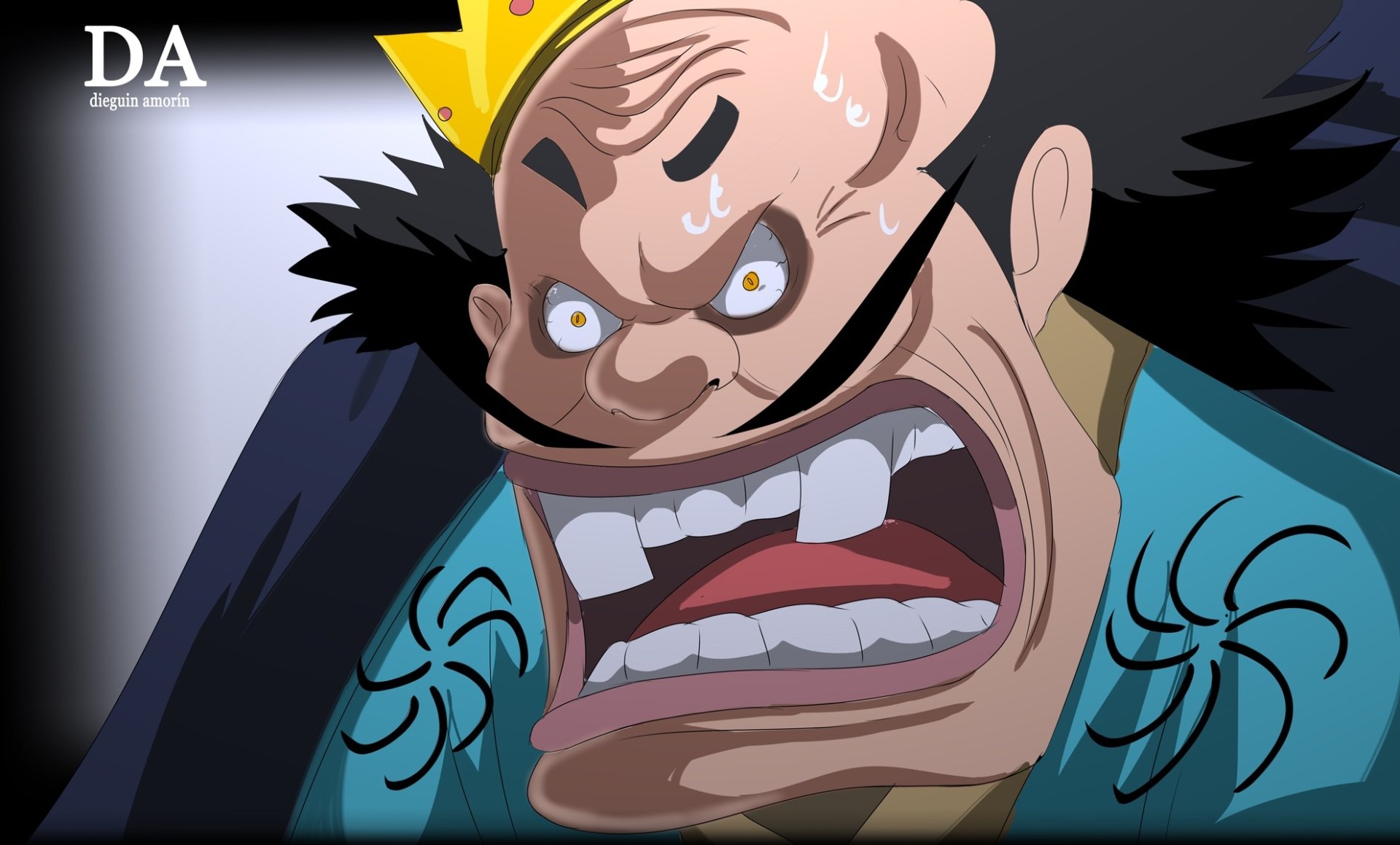 Download Kurozumi Orochi Anime One Piece HD Wallpaper by DiegoDAmorin